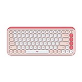 LOGITECH POP ICON KEYS WIRELESS KEYBOARD ROSE
