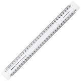 STAEDTLER 961 803AS ACADEMY OVAL SCALE RULER 300MM CLEAR