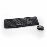 VERBATIM SILENT WIRELESS MOUSE AND KEYBOARD COMBO BLACK