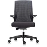 MATCH ERGONOMIC CHAIR MEDIUM MESH BACK ARMS BLACK