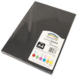 RAINBOW SYSTEM BOARD 150GSM A4 100 SHEETS BLACK