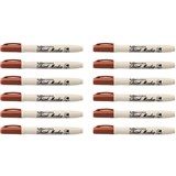 ARTLINE SUPREME BRUSH MARKER 5MM BROWN BOX 12