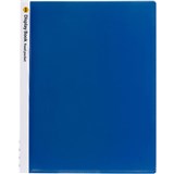 MARBIG DISPLAY BOOK NONREFILABLE INSERT COVER 40 POCKET A4 CLEARBLUE