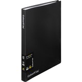 COLOURHIDE DISPLAY BOOK FIXED 40 POCKET A4 BLACK