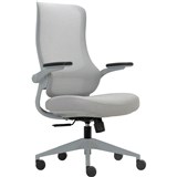 MONDO COLT CHAIR MESH BACK WITH ARMS GREY