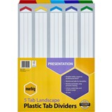 MARBIG DIVIDER LANDSCAPE MANILLA 5TAB A3 ASSORTED