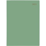 CUMBERLAND 41SSHGR SOHO SPIRAL DIARY PVC DAY TO PAGE A4 SAGE