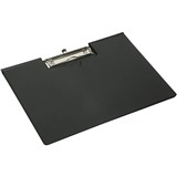 MARBIG CLIPFOLDER PE LANDSCAPE A4 BLACK