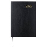 CUMBERLAND 2026 CASEBOUND DIARY WEEK TO VIEW A4 BLACK