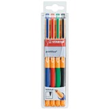 STABILO POINTVISCO ROLLERBALL PEN ASSORTED PACK 4