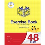 SPIRAX 248 EXERCISE BOOK YR 34 48 PAGES 225 X 175MM