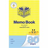 SPIRAX 222 MEMO BOOK 8MM 80 PAGES 165 X 100MM