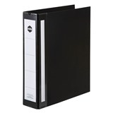 MARBIG ENVIRO WIDE CAPACITY RING BINDER PE 2D 50MM A4 BLACK