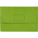 PICTOR MANILLA DOCUMENT WALLET FOOLSCAP GREEN