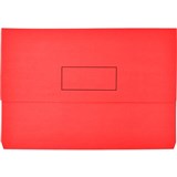 PICTOR MANILLA DOCUMENT WALLET FOOLSCAP RED