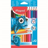 OSM JUMBO TRIANGULAR PENCILS 5MM PACK 12