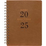 ATAGLANCE AAG3002 SIGNATURE DIARY WEEK TO VIEW A5 BROWN