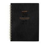 ATAGLANCE  SIGNATURE DIARY WEEK TO VIEW A4 BLACK