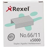 REXEL GIANT STAPLES SIZE 66 11MM BOX 5000