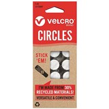 VELCRO ECO COLLECTION STICKEM CIRCLES 19MM WHITE PACK 10
