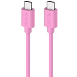 MOKI USBC TO USBC SYNCHARGE CABLE 1M SOFT PINK