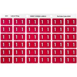 AVERY 43341 LATERAL FILE LABEL SIDE TAB YEAR CODE 1 25 X 38MM MAGENTA PACK 180