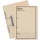 AVERY SPRING FILE FC BUFFBLACK 86804
