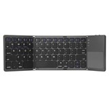 XTREMEMAC FOLDABLE BLUETOOTH KEYBOARD WITH TOUCHPAD BLACK