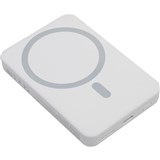 XTREMEMAC MAGNETIC POWERBANK APPLE MAGSAFE COMPATIBLE 5K MAH WHITE