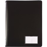 BINDER ZIPPED A4 3D 25mm BLACK