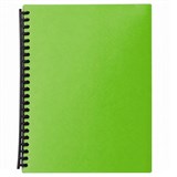 PICTOR DISPLAY BOOK A4 20 POCKET LIME