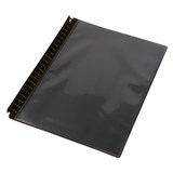 DISPLAY BOOK A4 WITH INSERT COVER BLACK