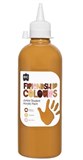 EDUCATIONAL COLOURS FRIENDSHIP ACRYLIC JUNIOR STUDENT PAINT 500ml HONEY