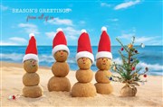 CHRISTMAS CARD BEACH TEAM