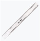 PICTOR RULER 30CM METRIC CLEAR