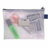 PICTOR PENCIL CASE A5 MESH POUCH 260 x 200mm CLEAR