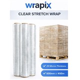 WRAPIX STRETCH FILM 500mm x 450m x 20um CLEAR
