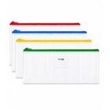 CLEAR MESH POUCH PENCIL CASE 340 X 170MM