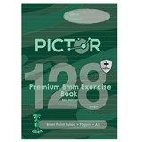 PICTOR PREMIUM PRO A4 128 PAGE PP EXERCISE BOOK RULED 8MM 70GSM ALIEN