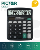 CALCULATOR DESKTOP 12 DIGIT DUAL POWER
