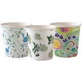 DISPOSABLE CUP 4oz PAPER SINGLE WALL ART SERIES PK50