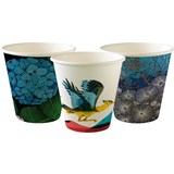 DISPOSABLE CUP 8oz PAPER SINGLE WALL ART SERIES