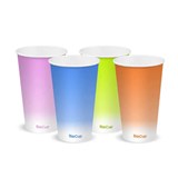 DISPOSABLE CUP 16oz PAPER COLOURED PK50
