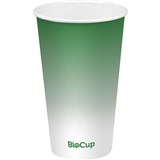 BIOPAK PAPER CUP 16oz GREEN PK50