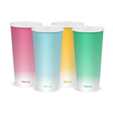 BIOPAK COLOURED COLD PAPER BIOCUP 650ML22OZ PACK 50