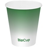 DISPOSABLE CUP 7oz ECO COLD PAPER CUP 200ml GREEN