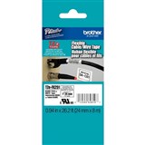 BROTHER TZEFX251 FLEXIBLE LABELLING TAPE 24MM BLACK ON WHITE