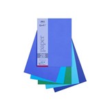 QUILL COLOURED PAPER 80GSM A4 COLD ASSORTED PACK 250