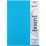 QUILL COLOURBOARD 210GSM A4 EARTH TONE ASSORTED PACK 100