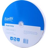 BANTEX HOOK STRIP 25MM X 25M WHITE